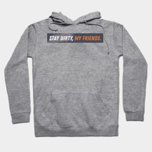 Stay Dirty Car Tread Hoodie